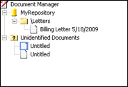 Document with a bookmark